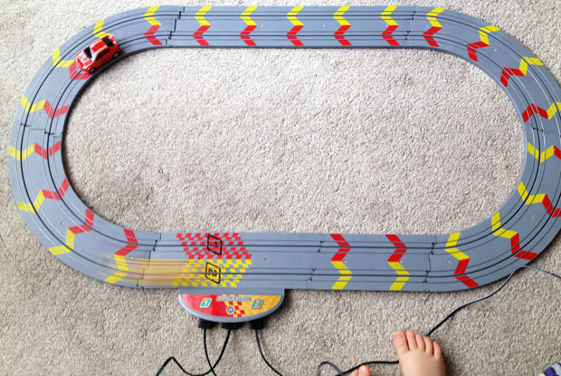 my first scalextric