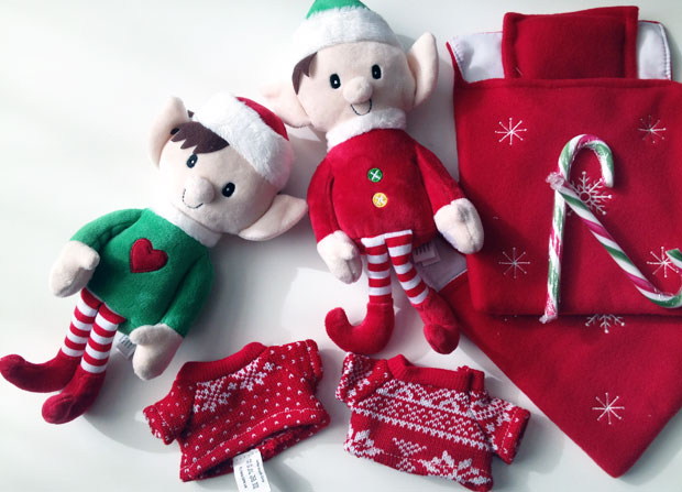 The Cheeky Elf Christmas Elf Twin Starter Pack Deluxe Review A Mum Reviews