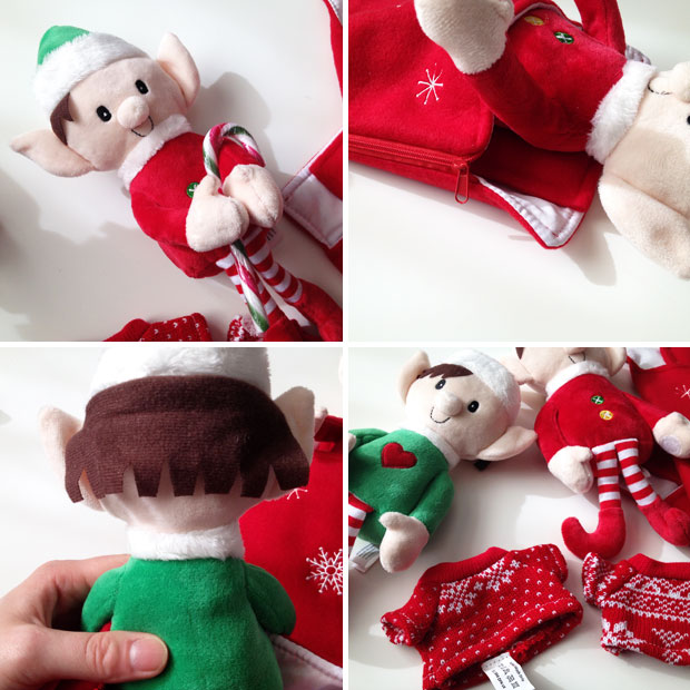 The Cheeky Elf Christmas Elf Twin Starter Pack Deluxe Review A Mum Reviews