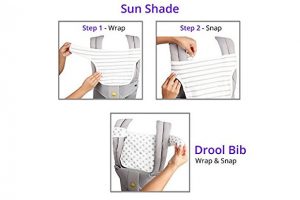 Baby Preferred 2-in-1 Drool Bib & Sun Shade for Baby Carriers Review A Mum Reviews