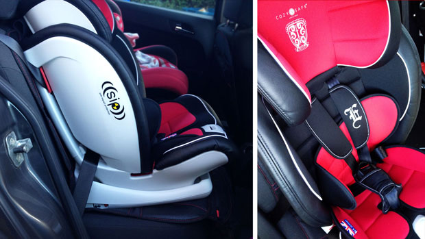 Cosy and safe outlet car seat