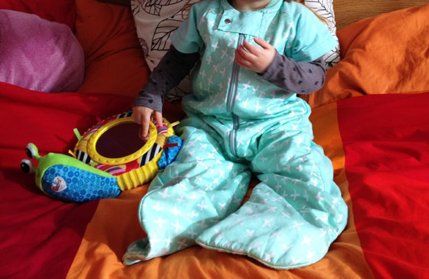 ergoPouch Spring/Autumn Sleep Suit Bag Review - 1.0 tog A Mum Reviews