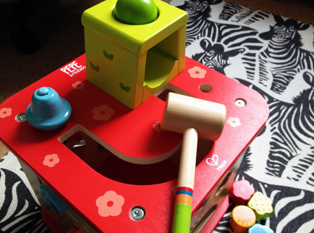 Hape Pepe & Friends Toys Review - Activity Cube & Puzzle Blocks