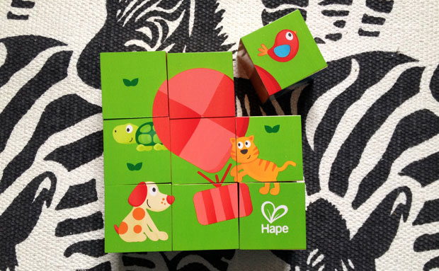 Hape Pepe & Friends Toys Review - Activity Cube & Puzzle Blocks