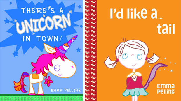 There’s A Unicorn in Town & I’d Like A Tail by Emma Pelling A Mum Reviews