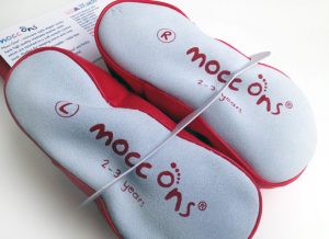 Mocc Ons by Sock Ons Review | Rainbow Stripe Toddler Moccasins A Mum Reviews