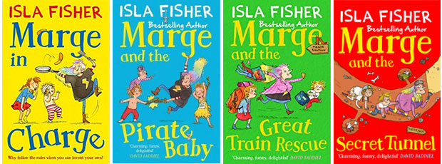 Giveaway: Win All Four Books of The Marge in Charge by Isla Fisher A Mum Reviews
