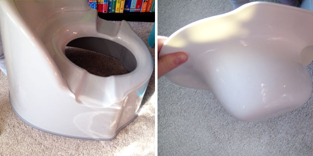 Review: OXO Tot Toilet Seat Trainer & Drinking Cups - HodgePodgeDays