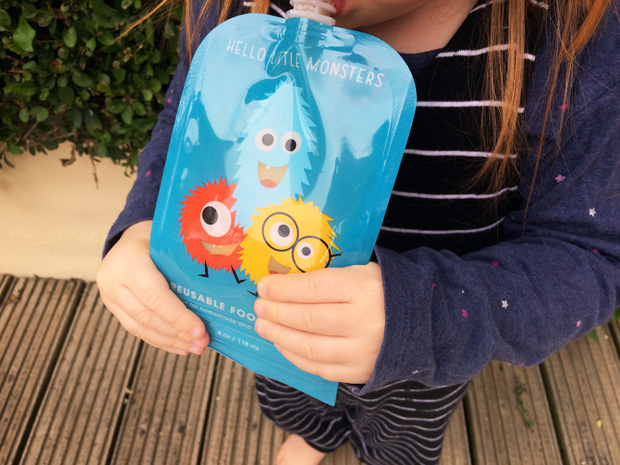 Hello Little Monsters Reusable Baby Food Pouches Review + Giveaway A Mum Reviews