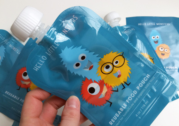 Hello Little Monsters Reusable Baby Food Pouches Review + Giveaway A Mum Reviews