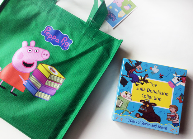 Peppa pig outlet book collection bag