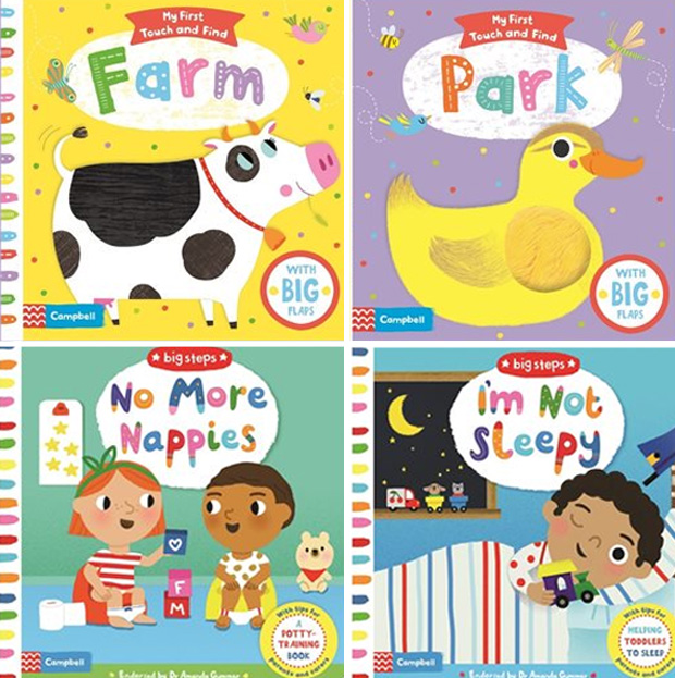 Review: My First Touch and Find & Big Steps Toddler Books A Mum Reviews