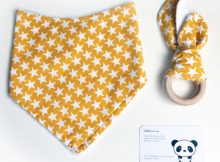 Slobberscarves Dribble Bib & Teether Review & Giveaway A Mum Reviews