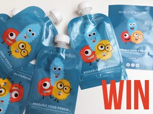 Hello Little Monsters Reusable Baby Food Pouches Review + Giveaway A Mum Reviews