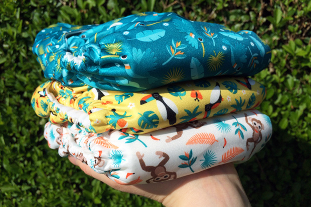 #ClothNappyMonday - Bambino Mio's New Rainforest Collection A Mum Reviews