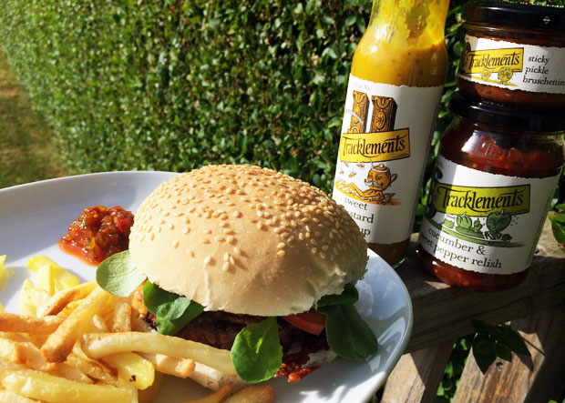 Perfect Burgers - The Sauces Make the Difference. With Tracklements A Mum Reviews