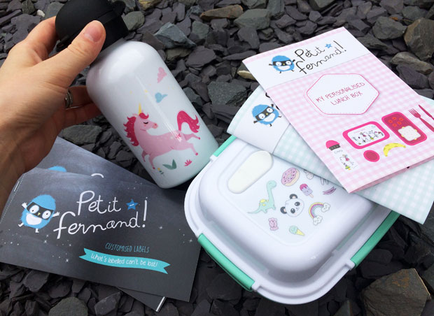 Personalised Lunch Box, Bottle & School Labels from Petit-Fernand A Mum Reviews