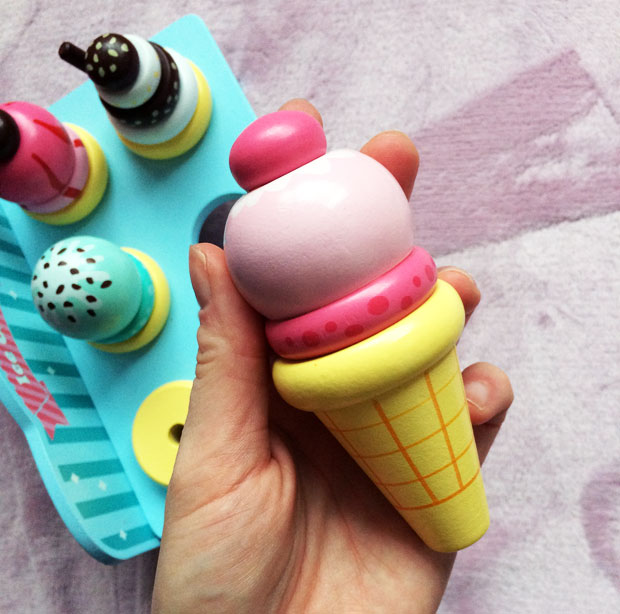 Wooden Ice Cream Parlour Toy from Happy Cat Kids Review A Mum Reviews