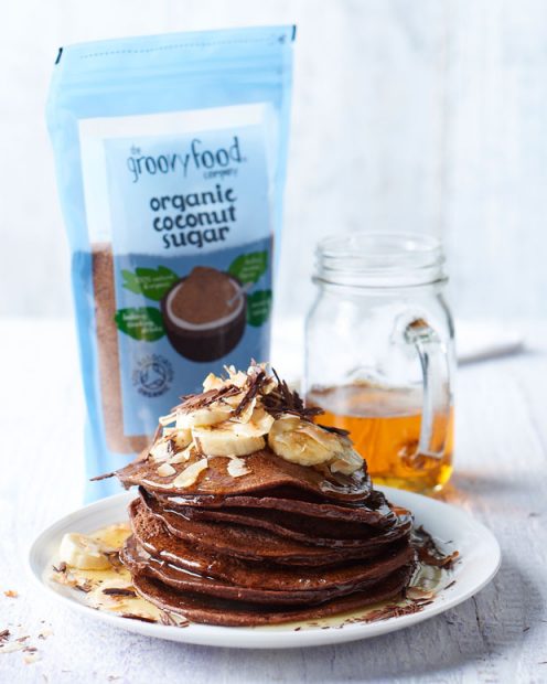 Recipe: Chocolate, Coconut And Banana Breakfast Pancakes - A Mum Reviews