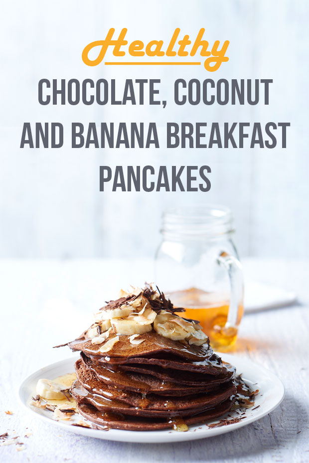 Recipe: Chocolate, Coconut and Banana Breakfast Pancakes A Mum Reviews