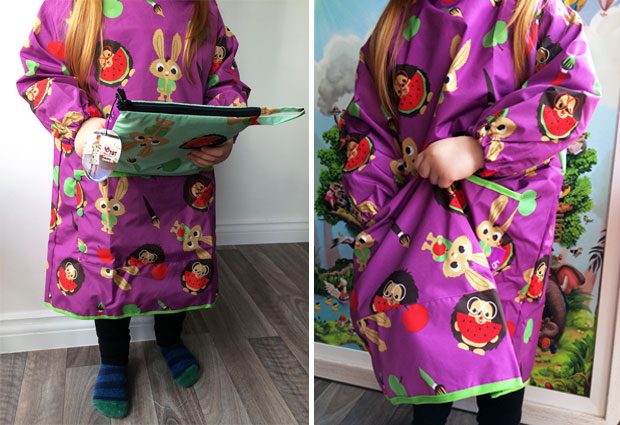 Tidy Tot Long Length Coverall Bib Review - For Toddlers and Beyond A Mum Reviews