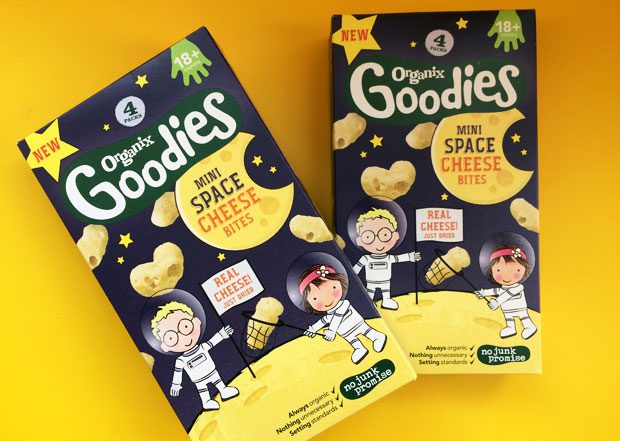 Organix Goodies Mini Space Cheese Bites Review A Mum Reviews