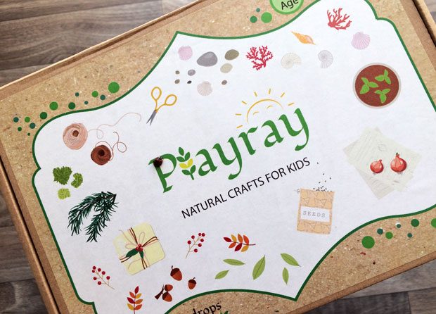 Playray Kids Natural Crafts Box Review - A Zero Waste Crafts Box A Mum Reviews