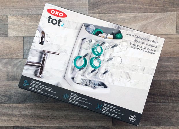 OXO tot space saving bottle drying rack