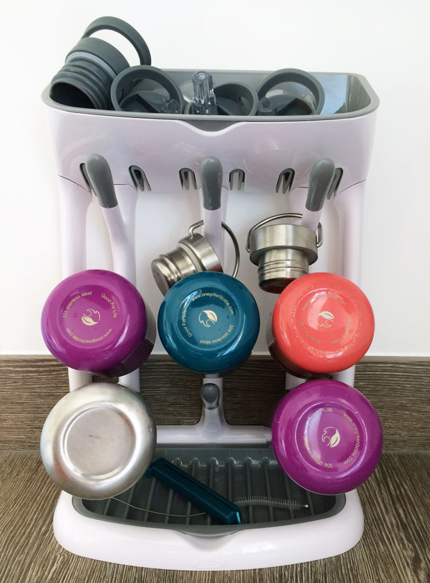 OXO Tot Space Saving Drying Rack Review & Giveaway - A Mum Reviews