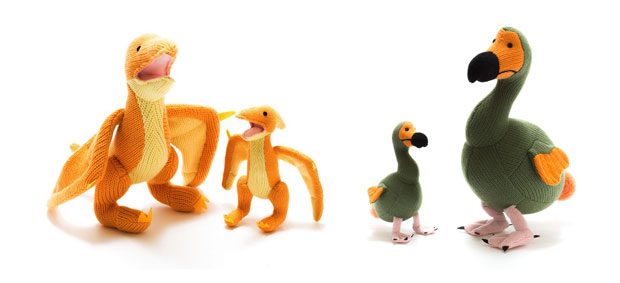 Dodo & Pterodactyl Dinosaur Baby Rattles from BestYears.co.uk A Mum Reviews