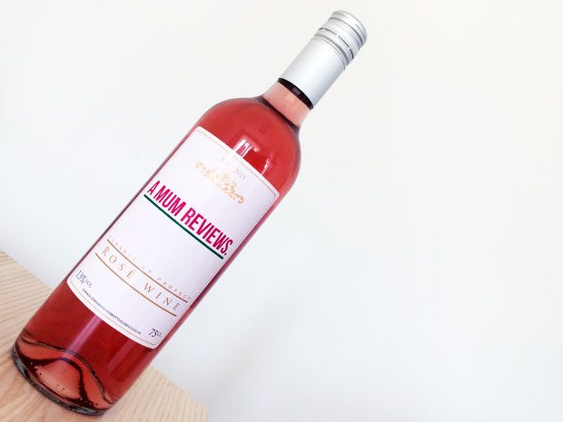 Personalisedbottlelabels.co.uk | Personalised Rosé Wine Review A Mum Reviews