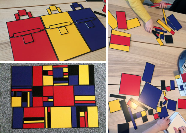 LKP Games: Make Your Own Mondrian & Match a Leaf - A Mum Reviews