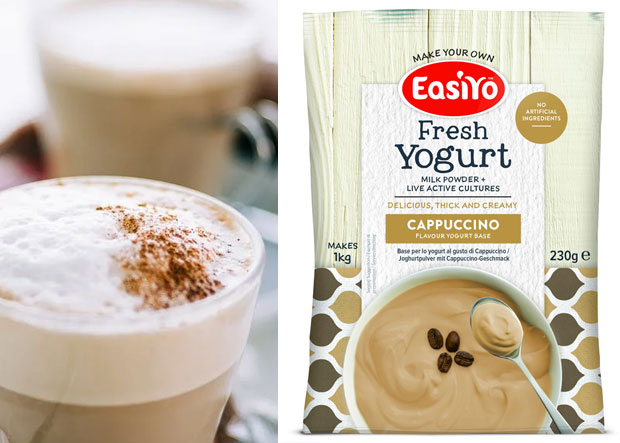 EasiYo Cappuccino Flavour Yogurt Review A Mum Reviews