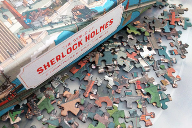 The World of Sherlock Holmes 1000-piece Jigsaw Puzzle from LKP A Mum Reviews