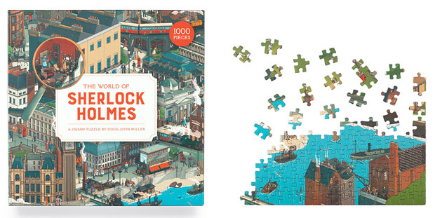 The World of Sherlock Holmes 1000-piece Jigsaw Puzzle from LKP A Mum Reviews