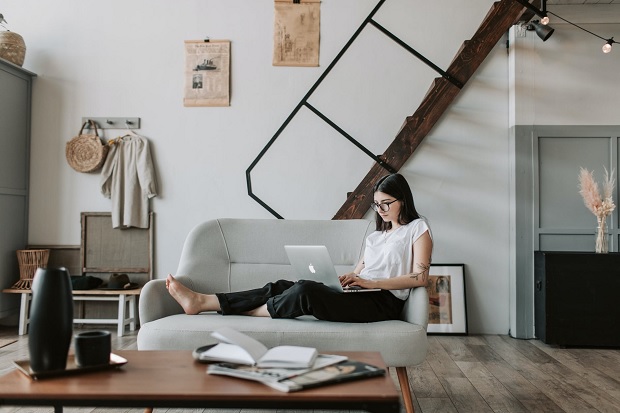 working from home