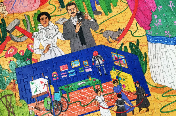 The World of Frida Kahlo 1000-piece Jigsaw Puzzle from LKP ...