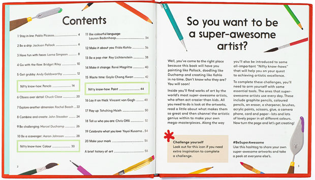 Be a Super Awesome Artist Book Review