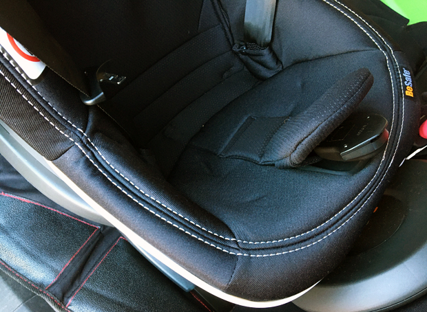 BeSafe's New Car Seat with Active Retract Harness