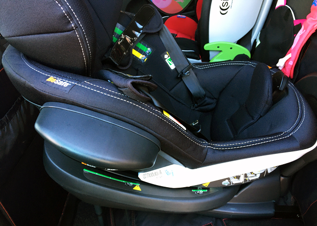 BeSafe's New Car Seat with Active Retract Harness