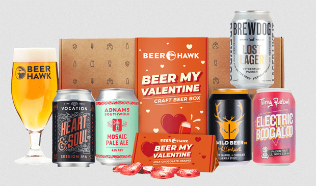  Beer Hawk Valentine's Day Gift Box