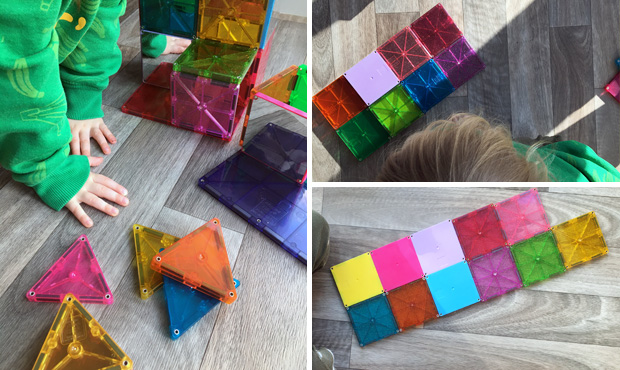 Magna-Tiles set