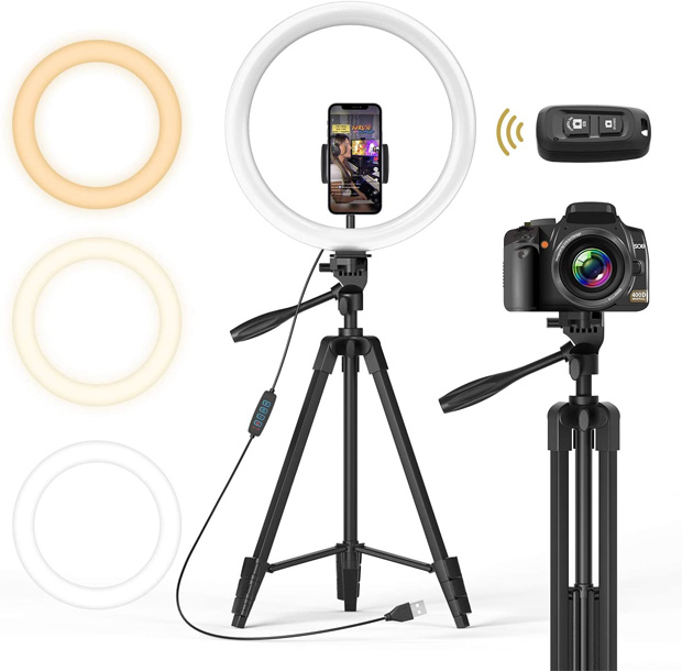 TONOR 12 inch Ring Light Tripod for Smartphones Review