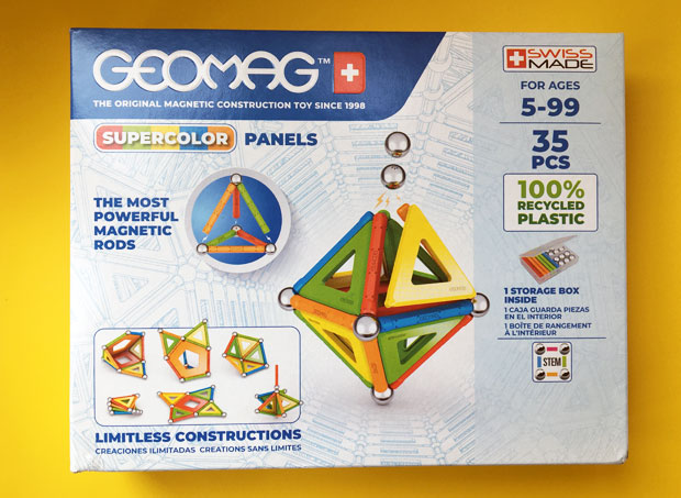 Geomag Supercolor Panels Made from Recycled Plastic Review