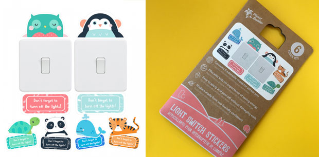  Kids Light Switch Character Stickers