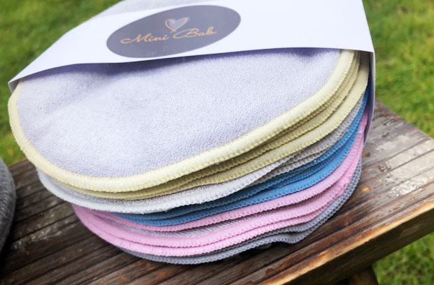 Round Reusable Baby Wipes