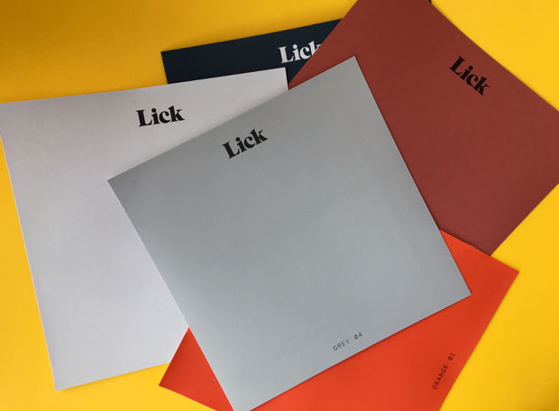 Lick Paint Samples