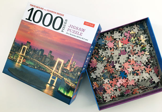 Japan Themed 1000-piece Jigsaws from Tuttle Publishing (Part 1)
