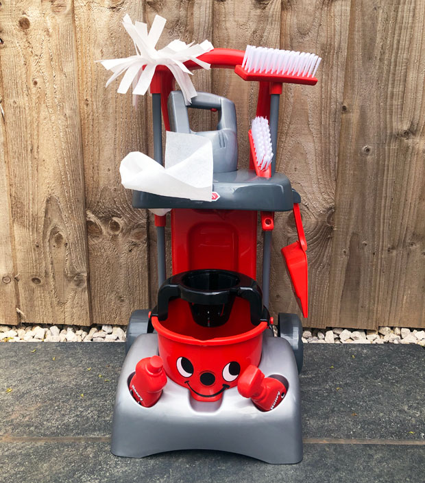 Henry toy best sale cleaning trolley