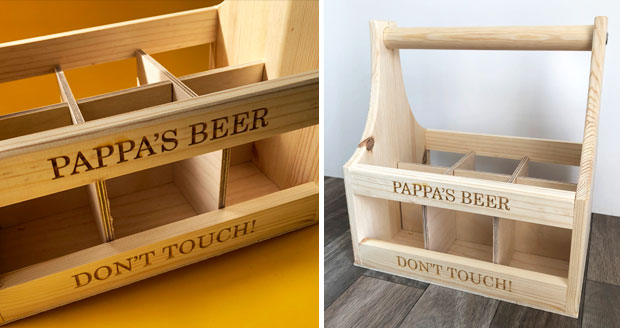 Personalised Garden Beer Trug from The Personal Shop